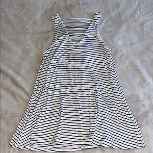 Striped Sleeveless Dress